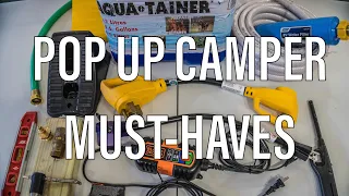 MUST-HAVE Pop Up Camper Accessories | What to Buy for Your Pop Up