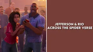 jefferson and rio across the spider verse all scenes I 4K logoless