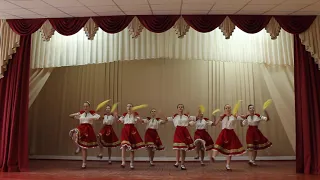 Детский образцовый хореографический ансамбль Виктория, народный танец Девичья плясовая