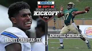 Trinity Christian (TX) vs. Knoxville Catholic (TN) Football - ESPN Broadcast Highlights