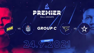 BLAST Premier Fall Groups: NAVI vs. OG, FaZe vs. Complexity | Group C, Day 1