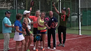 Padel in Russia! First course for future instructors in Moscow with Stefi Grosheva