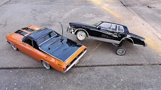 kyosho elcamino checking out the fresh meat redcat monte