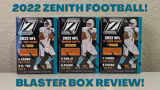 2022 ZENITH FOOTBALL! - BLASTER BOX REVIEW!