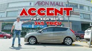 Chỉ 345tr Nhập Hàn Tiết Kiệm, Bền Bỉ: Hyundai Accent Hatchback 1.4 AT