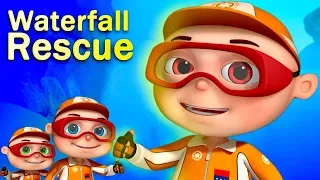 Zool Babies Series - Waterfall Rescue | New Episode | Cartoon Animation For Children | Kids Shows