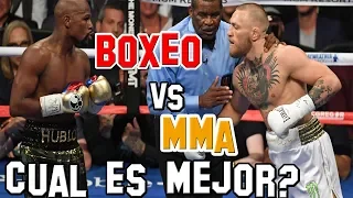 BOXEO vs MMA - ¿Cual es mejor MMA o BOXEO?