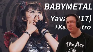 First Time Reacting To Babymetal - Yava ! (Fox Festival 2017 Live  Kami band intro)