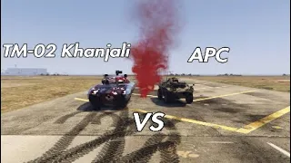 TM-02 Khanjali VS APC (Gta 5)