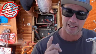 Preparing our boat for a new electrical system | Ep 329 | Sailing Catalpa