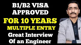 B1/B2 Visa Great Interview Experience | Approved For 10 Years Multiple Entry | Alok Kumar Ojha