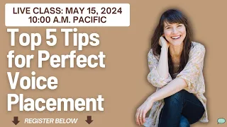 Top 5 Tips for Perfect Voice Placement | Free Live English Classes | Perfect Your American Accent!