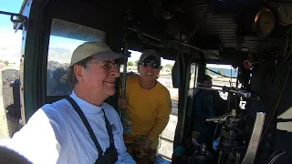 Nevada Northern RR, Operating Locomotive #40 with Julie & Gary