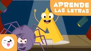 Aprende la letra A con Ana la Araña | El abecedario