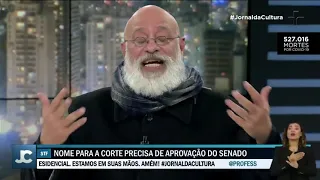 O filósofo Luiz Felipe Pondé comenta no #JornaldaCultura a indicação de Bolsonaro para vaga no STF