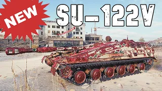 World of Tanks SU-122V - 9 Kills 9,8K Damage