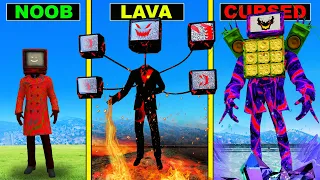 GTA 5 : Upgrading to CURSED TV-MAN in GTA 5!