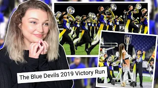 New Zealand Girl Reacts to THE BLUE DEVILS 2019 | VICTORY RUN 🤩