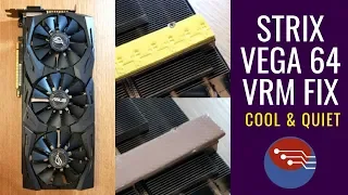 Asus Strix Vega 64 - VRM Temperature FIX