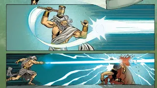 Zeus Asesina a Thor  #Shorts #Comics #tbt