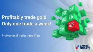 How to profitably trade gold with only one trade a week!  Trading Spotlight
