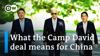 Trilateral security deal at Camp David: A warning shot to China? | DW News