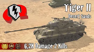 Tiger II Savage |  6,2K Damage 2 Kills  |  WoT Blitz Replays