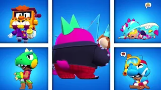 All New Skins Winning And Losing Animation l Brawl Stars