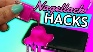 6 COOLE DIY NAGELLACK Hacks | Life Hacks Nagellack | DIY zum selber machen