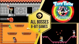Tiny Toon Adventures – All Bosses / Тини Тун каникулы – Все Боссы | Dendy 8-bit / NES