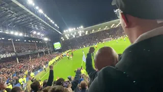 Incredible Goodison Park Atmosphere Against Liverpool!