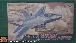 Meng 1/48 F-35A Lightning II review