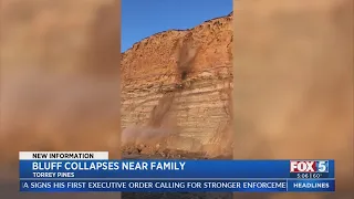 Video Shows Torrey Pines Bluff Collapse