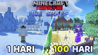 100 Hari Di Minecraft Hardcore Tapi Ice Spikes Only ❗❗❗