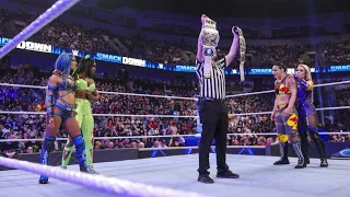 NAOMI & SASHA BANKS vs. CHRISTMAS & SHAYNA BASZLER (Part 1/2) - Smackdown 5/13/22