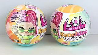 LOL Sunshine Makeover Mini Dolls ~ Color Change Unboxing & Review