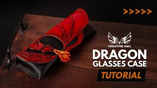 Leather Dragon Glasses Case DIY