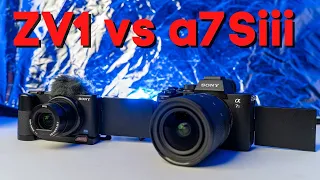ZV1 vs a7Siii | Closer than I expected