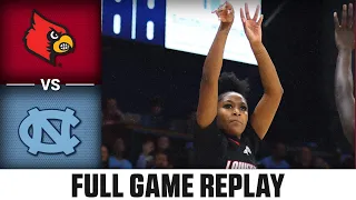 Louisville vs. North Carolina Full Game Replay | 2023-24 ACC Women’s Basketball