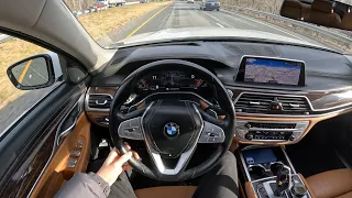 2020 BMW 750i xDrive - POV Test Drive | 0-60