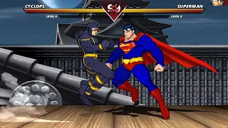 Cyclops VS Superman - The Greatest Fight of All Time !!