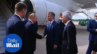 Vladimir Putin arrives in Buenos Aires for G20 summit