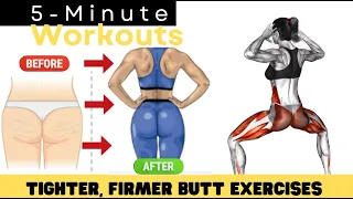 BETTER BUTT WORKOUT | SHAPE YOUR GLUTES IN 5 MINUTES