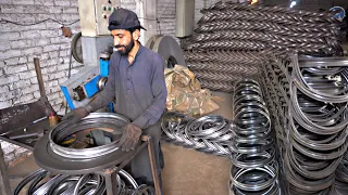 Complete Manufacturing Process Of Motorcycle Rim In Factory