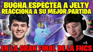 BUGHA ESPECTEA LA MEJOR PARTIDA DE JELTY EN LA GRAN FINAL DE LA FNCS WEST