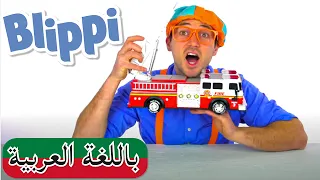 حلقة تعلم الألوان بالكرات و المركبات مع بليبي | بلبي بالعربي | كرتون اطفال للصغار | Blippi Arabic