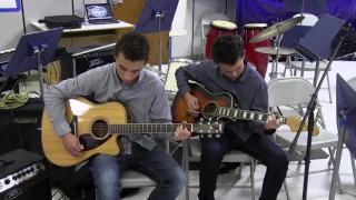 Rocklin High School Pasta Dinner 2017 Guitar Duet Major Tom