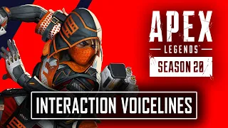 All New Interaction Voicelines Between Everyone in Apex Legends Season 20