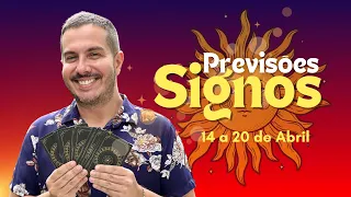 PREVISÕES DOS SIGNOS  - 14  a 20 ABRIL 2024 | André Mantovanni