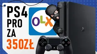 OSZUST Z OLX!! - SPRZEDAJE KONSOLE PS4 ZA 350 ZŁOTYCH